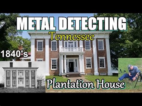 Metal Detecting an 1840's Plantation House 